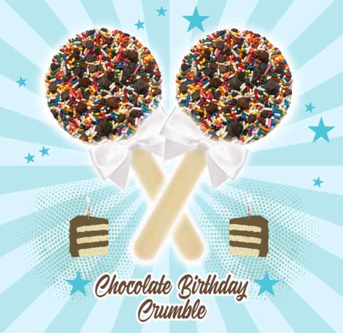 Chocolate Birthday Crumble Pop Kit